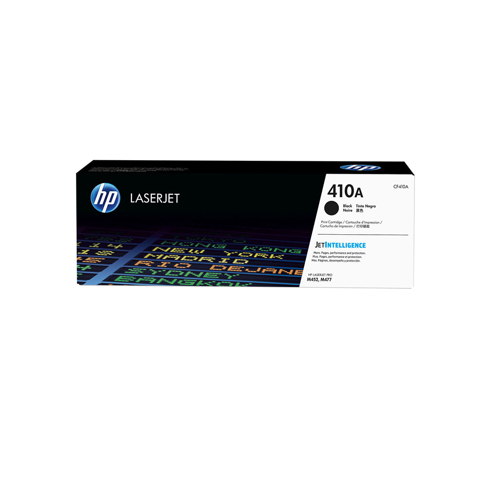 Genuine HP 410A Black LaserJet Toner Cartridge (CF410A)