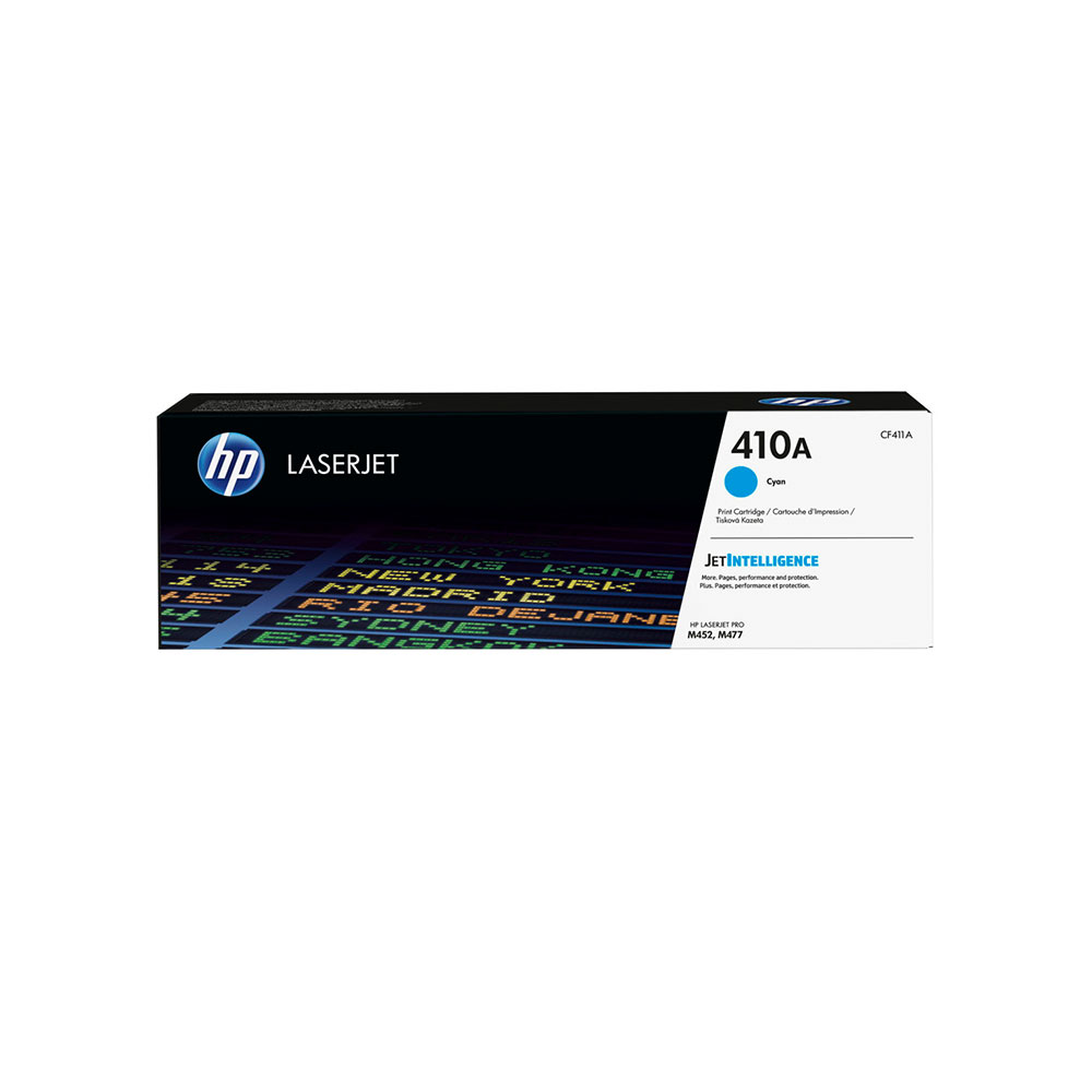 Genuine HP 410A Cyan LaserJet Toner Cartridge (CF411A)