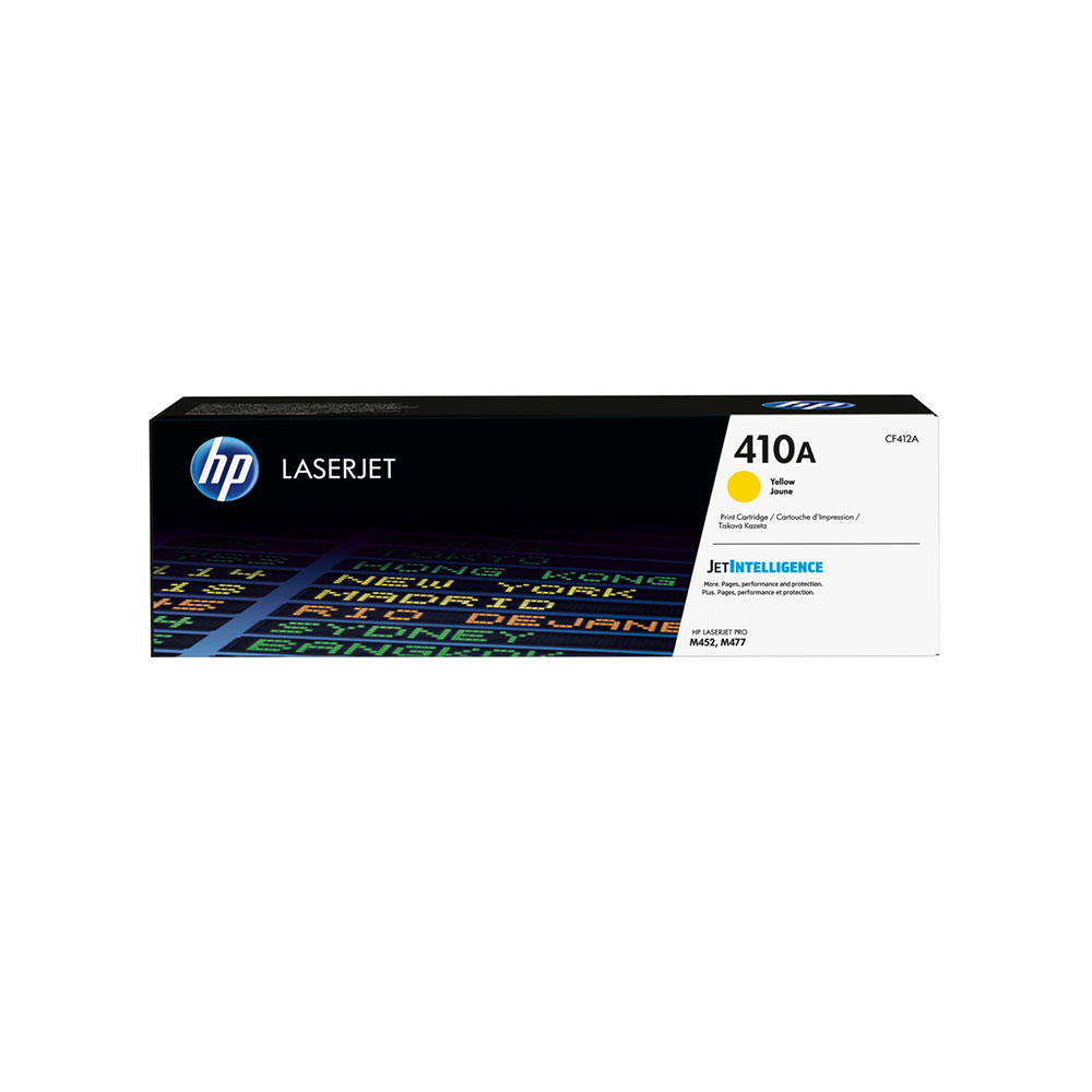 Genuine HP 410A Yellow LaserJet Toner Cartridge (CF412A)