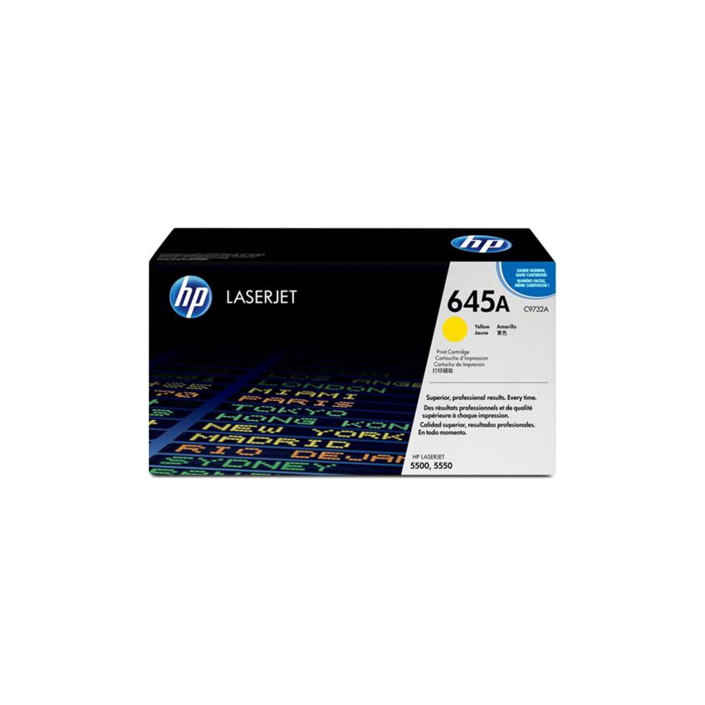 Genuine HP 645A HP Toner Cartridge Set | C9730A C9731A C9732A C9733A | Black, Cyan, Yellow, Magenta - Image 4