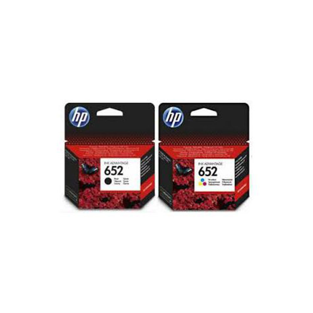 HP Ink Combo Pack Black 652 & Colour 652/HP652 OEM