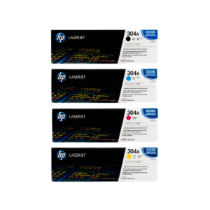 Genuine HP 304A Multi Pack Toner Cartridges B/Y/M/C (CC530A CC531A CC532A CC533A)