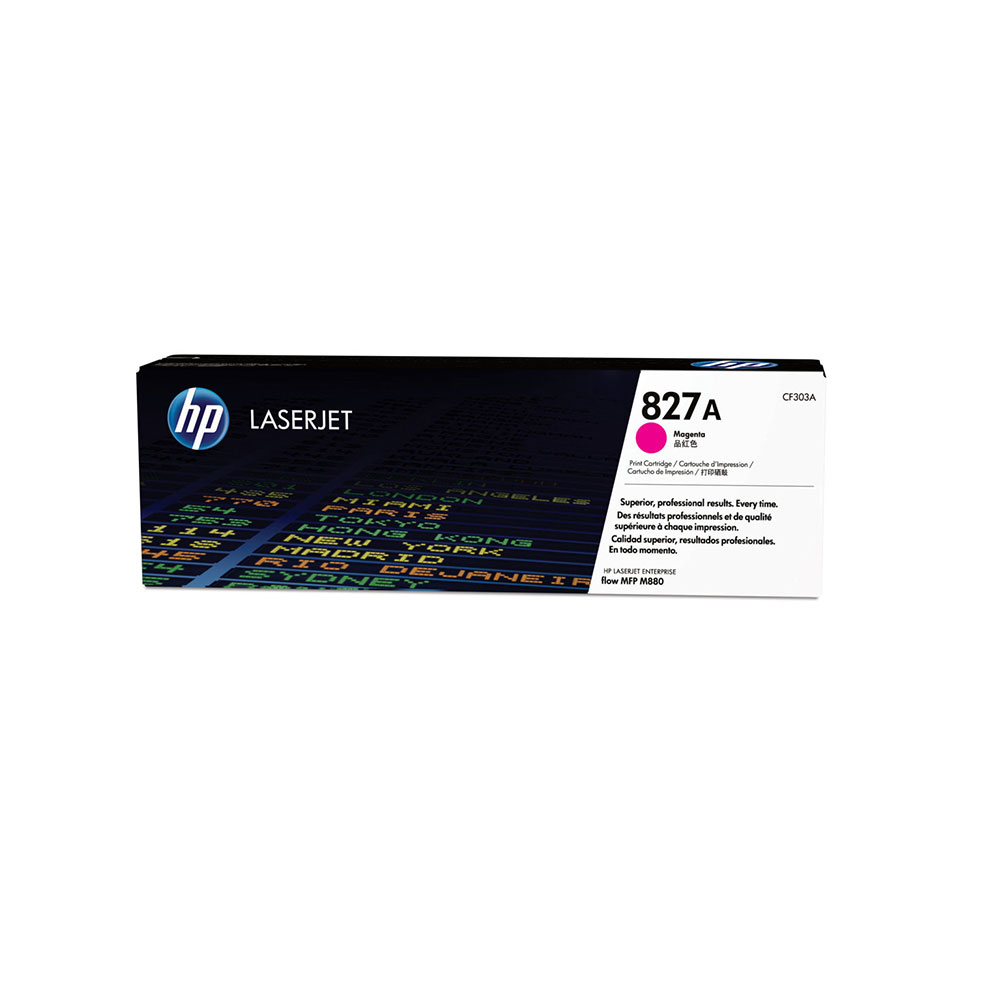 Genuine HP 827A Magenta LaserJet Toner Cartridge (CF303A)