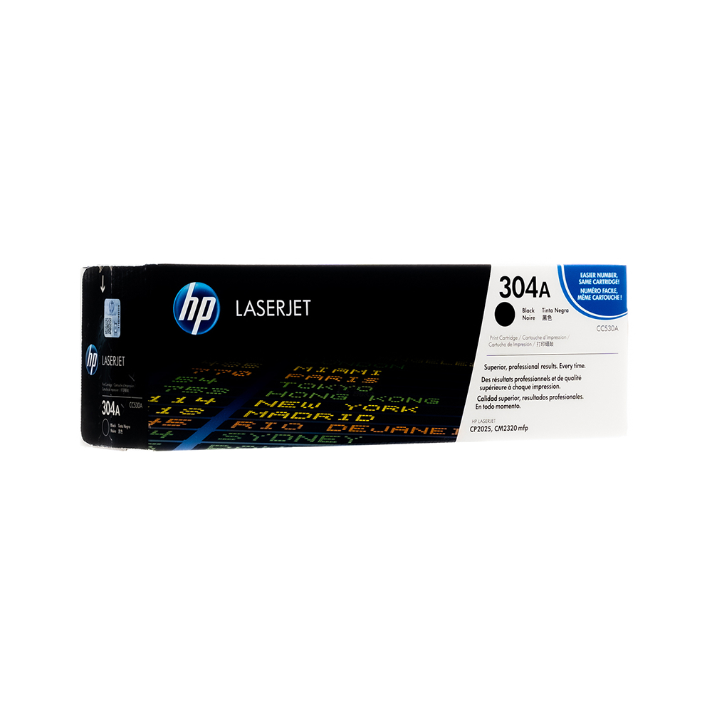 Genuine HP 304A Black LaserJet Toner Cartridge (CC530A) - Image 3