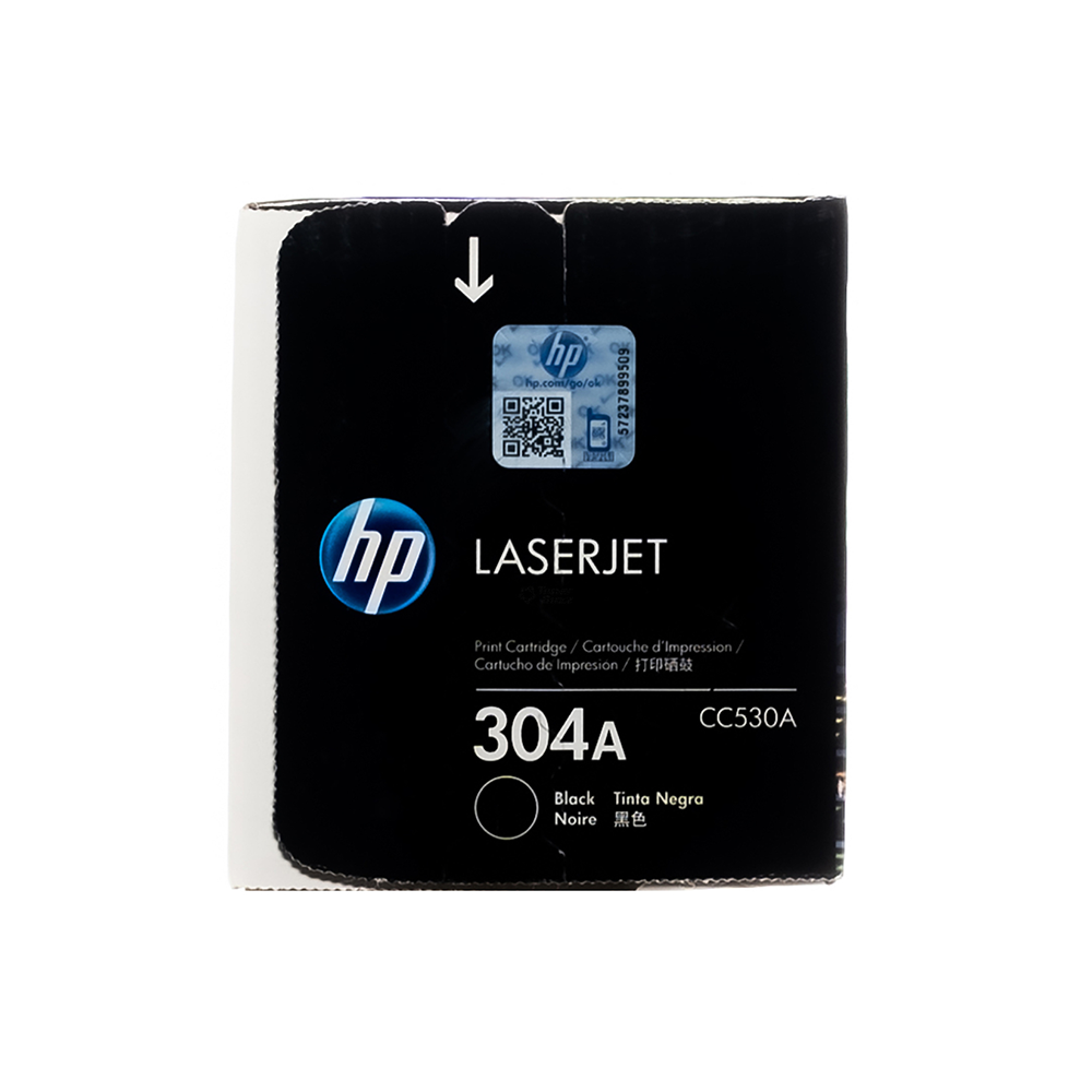 Genuine HP 304A Black LaserJet Toner Cartridge (CC530A) - Image 2