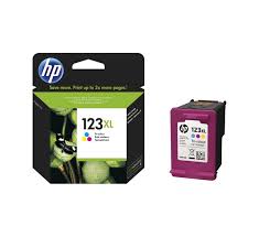 Genuine HP 123XL High Yield Tri-color Ink Cartridge (F6V18AE)